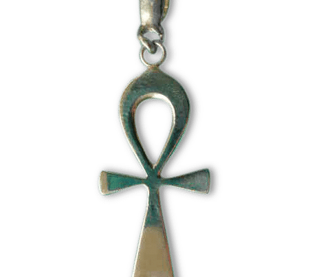 Medium Egyptian Ankh (Silver)