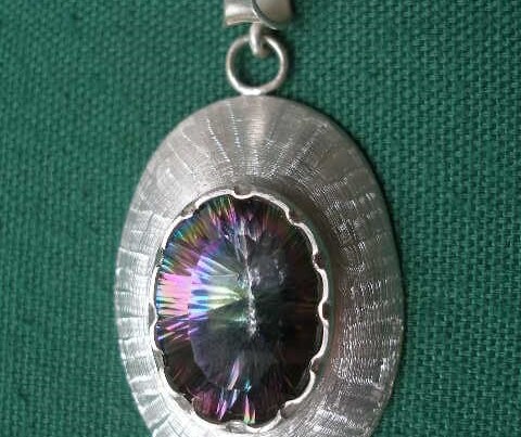 Mystic Topaz Pendant